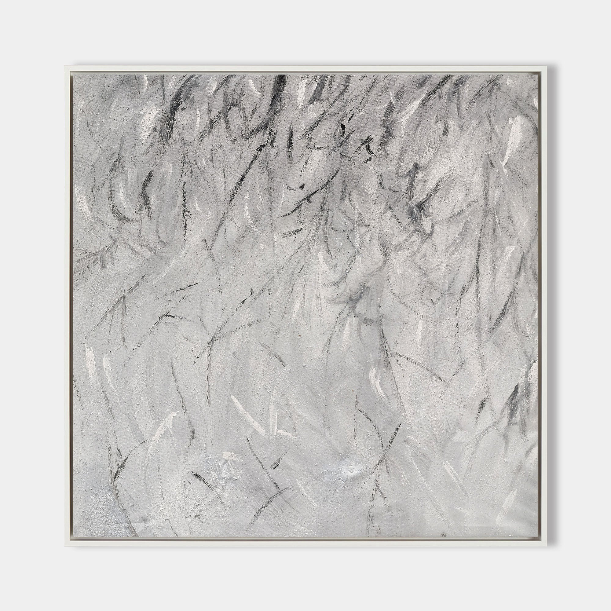 Black And White Abstract Painting Simple Minimalist Painting Abstract Lines