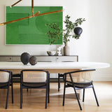 Luxury Green Abstract Art Minimalist Painting Abstract Acrylic Wall Art Painting For Livingroom