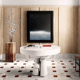 Modern Black Blue Minimalist Painting Abstract Acrylic Painting Canvas Wall Art Minimalist Wall Art For Sale