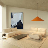 neutral abstract acrylic painting canvas wall art for living room minimalist painting