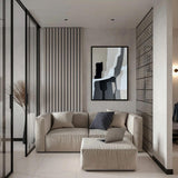 Large Black And Brown Artwork Oversized geometric patterns for wall painting Wall Art Large Wall Art For Home Decor