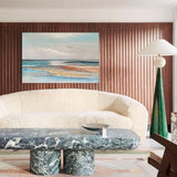 Luxury Blue Abstract Painting Big Canvas Wall Art Large Wall Painting For Home Decor