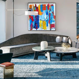 Original Colorful Abstract Art Extra Large Abstract Painting Squares Canvas Painting For Home Decor