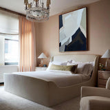 abstract acrylic painting minimalist painting canvas painting for living room