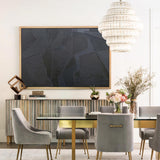 abstract acrylic painting large canvas art for living room