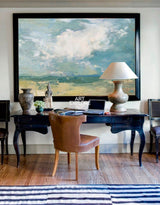 Abstract Seascape Paintings Horizontal Modern Beach Art Beach Scene Canvas Art