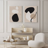 modern abstract painting textured beige abstract wall art abstract painting