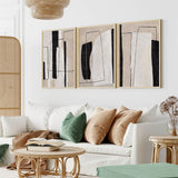 modern large abstract wall art for interior abstract canvas wall art minimalist painting