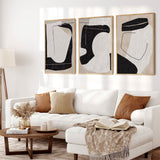 minimalist abstract art minimalist artwork beige geometric abstract painting