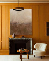 Modern Earth Tone Abstract Painting Brown Texture Canvas Painting Large Wall Art For Sale