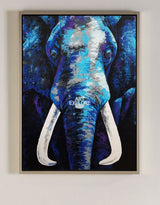 Elephant Canvas Painting Elephant Wall Art Canvas Acrylic Paint Elephant