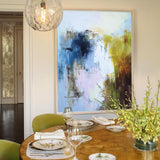 Large Abstract Seascape Painting On Canvas Huge Beach Wall Art Canvas