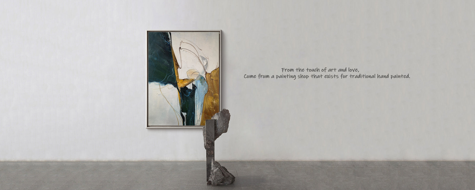 How to choose eye-catching pieces of original art for your hallway