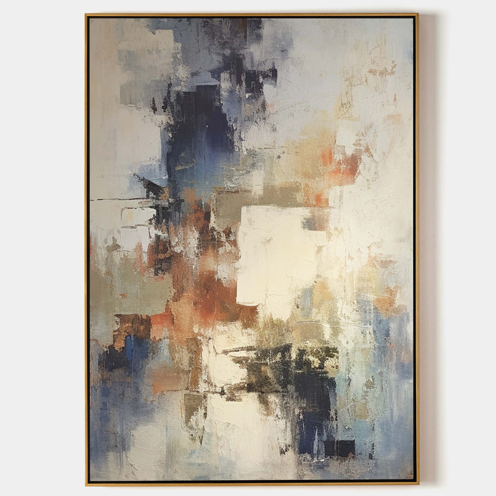 Bright Colorful Painting Colorful Minimalist Painting Large Colorful Acrylic Painting For Sale