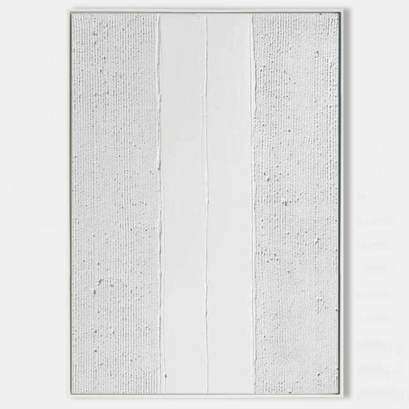 White Textured Painting 3D White Abstract Painting White 3D Minimalist Painting Large White Abstract Painting Modern abstract painting
