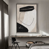 Abstract Geometric Minimalist Painting Modern Paintings For Living Room