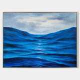modern abstract ocean painting beach paintings on canvas ocean wall art for interior