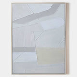 textured abstract acrylic painting white abstract canvas wall art large canvas art for living room