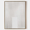 Large White Abstract Painting White Minimalist Painting White 3D Textured Painting Modern abstract painting Living Room Minimalist Art