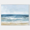 Oversized Beach Acrylic Paintings On Canvas Large Blue Textured Landscape Oil Paintings  Artwork Minimalist Apartment Decor