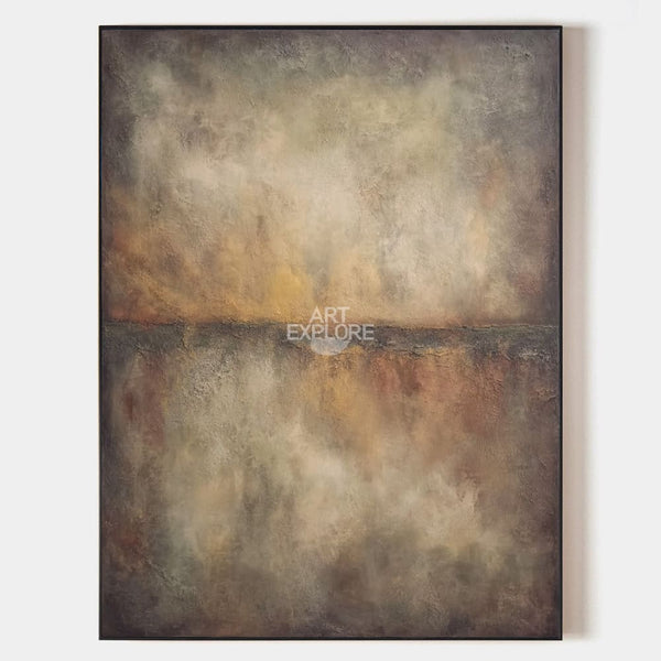 Textured Brown Art #ABAV655