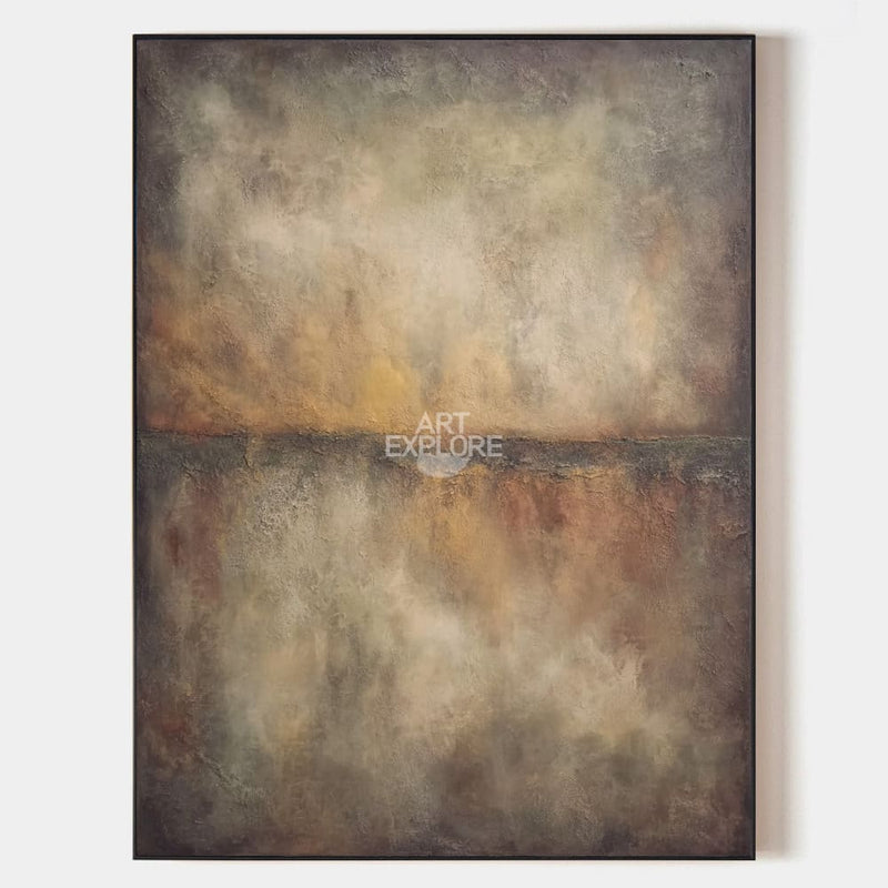 Textured Brown Art #ABAV655