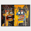 Modern Graffiti Paintings Basquiat Painting Basquiat Canvas Wall Art Handmade Canvas Art For Sale