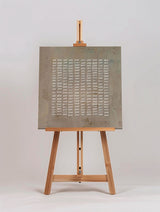 3D Texture Brown Abstract Wall Art Large Canvas Art Wabi-sabi Minimalist Art For Sale