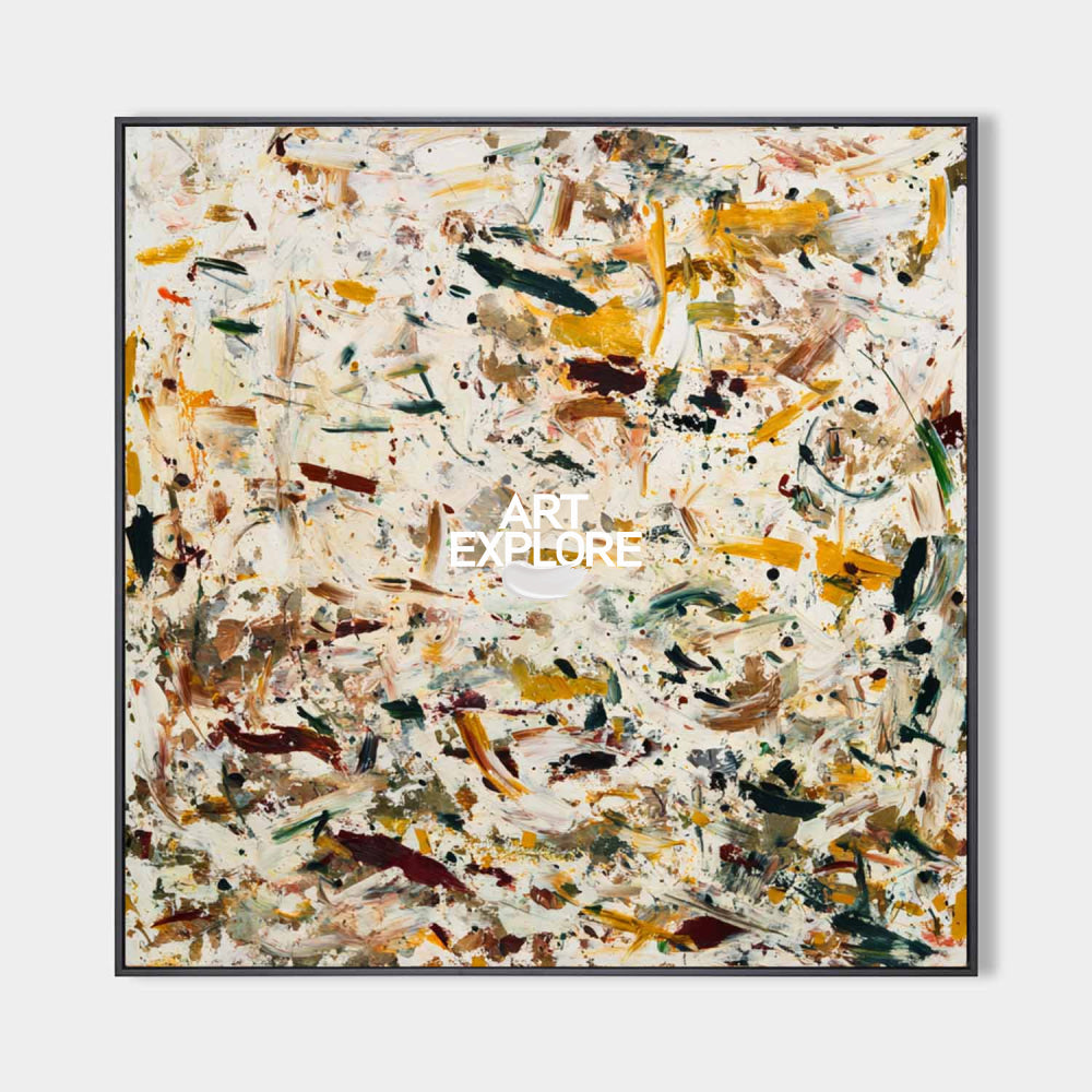Modern Textured Abstract Art With Vibrant Colors For Contemporary Home Decor