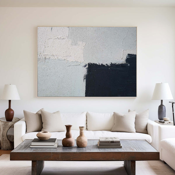 Minimalist Abstract Wall Painting Large Modern Minimalist Wall Art Big Paintings For Living Room