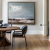 Modern Coastal Artwork Sea scape Wall Art Oversized Seaside Painting