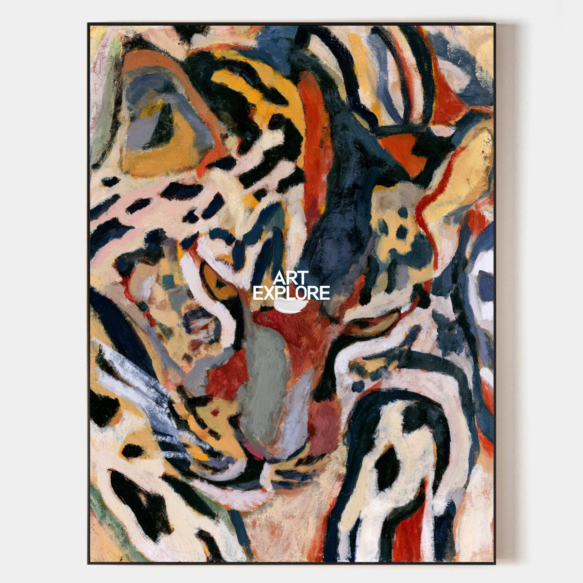 Abstract Leopard Art #ANW09