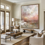 Abstract Universe Texture Art, Large Handmade Canvas for Cozy Home Decor ArtExplore