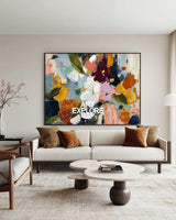 Bespoke Impressionist Floral Abstract - Luxury Hand-Painted Masterpiece