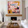 Bold Graffiti-Style Abstract Painting – Modern Handmade Large Wall Decor | ArtExplore