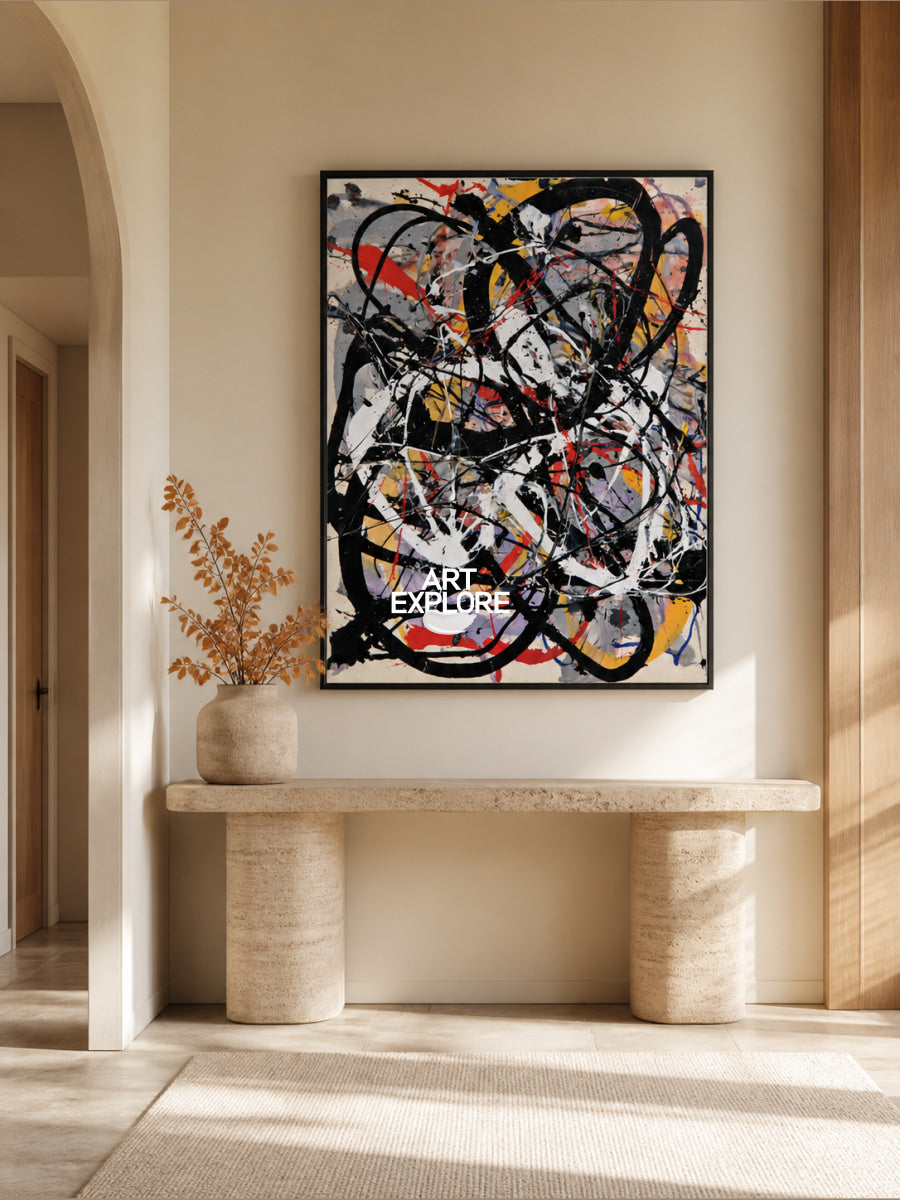Modern Abstract Art #ABAV863