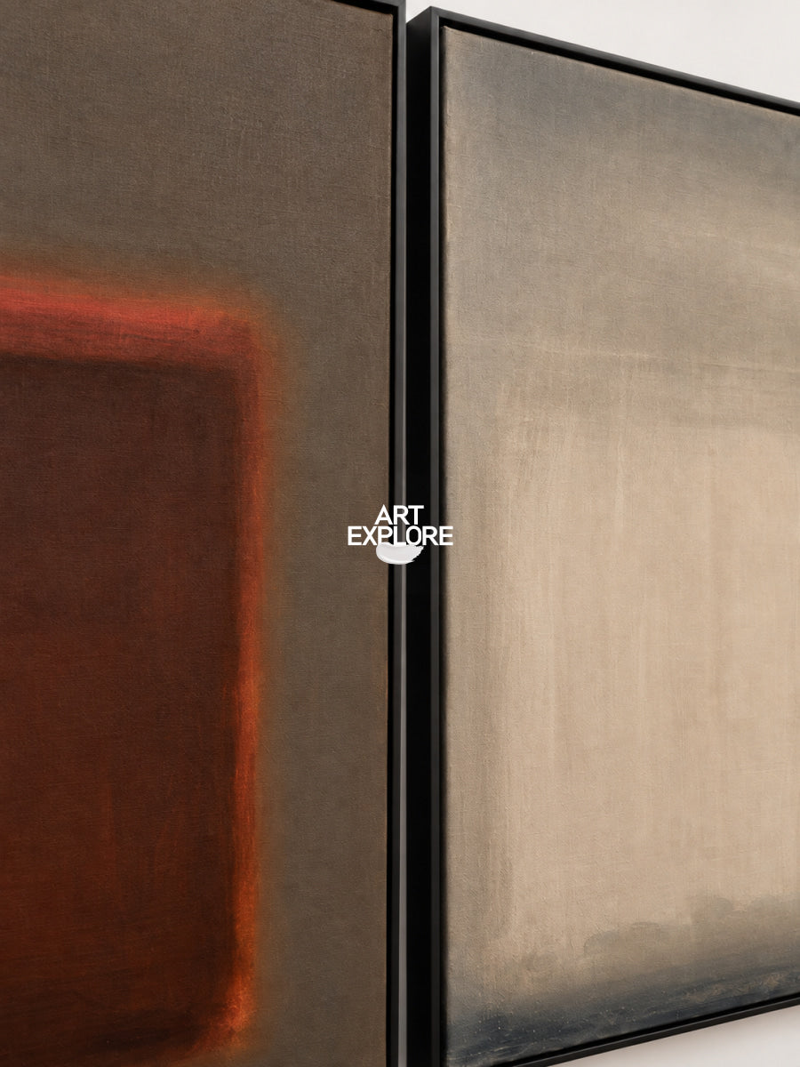 Set of 2 Minimalist Art #ABAO82
