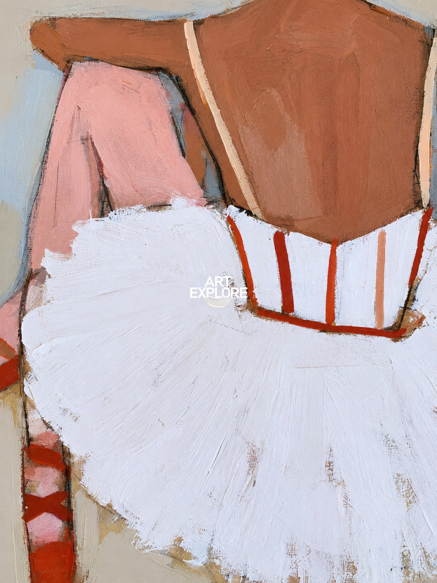 Modern Wall Art For Living Room Minimalist Ballet Dancer Canvas Painting