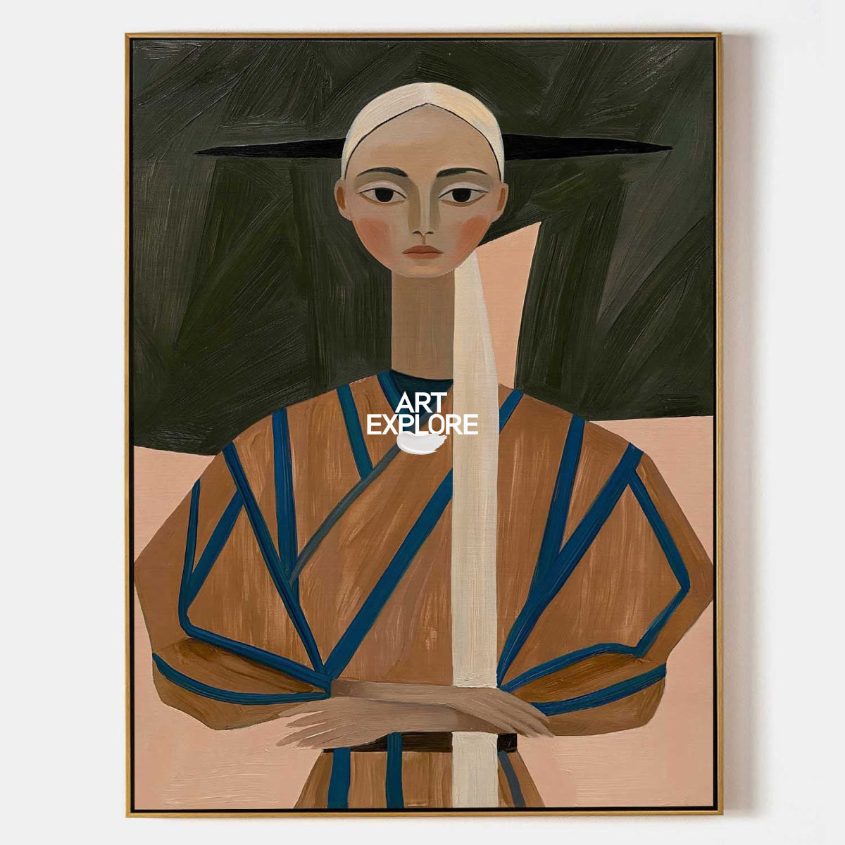 Modern Woman Painting #ABAV841
