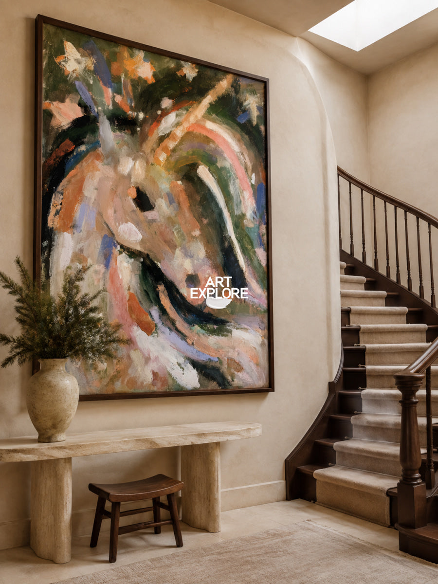 Colorful Horse Painting #ANH76