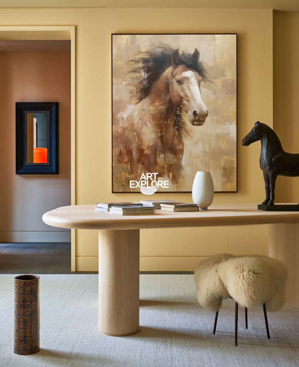 Horse Wall Art #ANH74