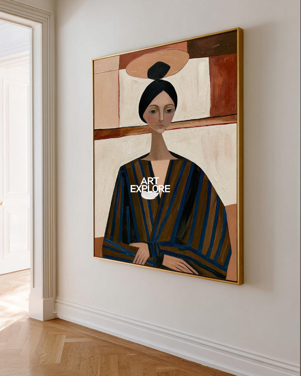 Contemporary Female Portrait #ABAV840