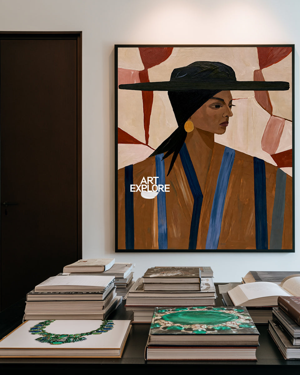 Woman Wall Art #ABAV847