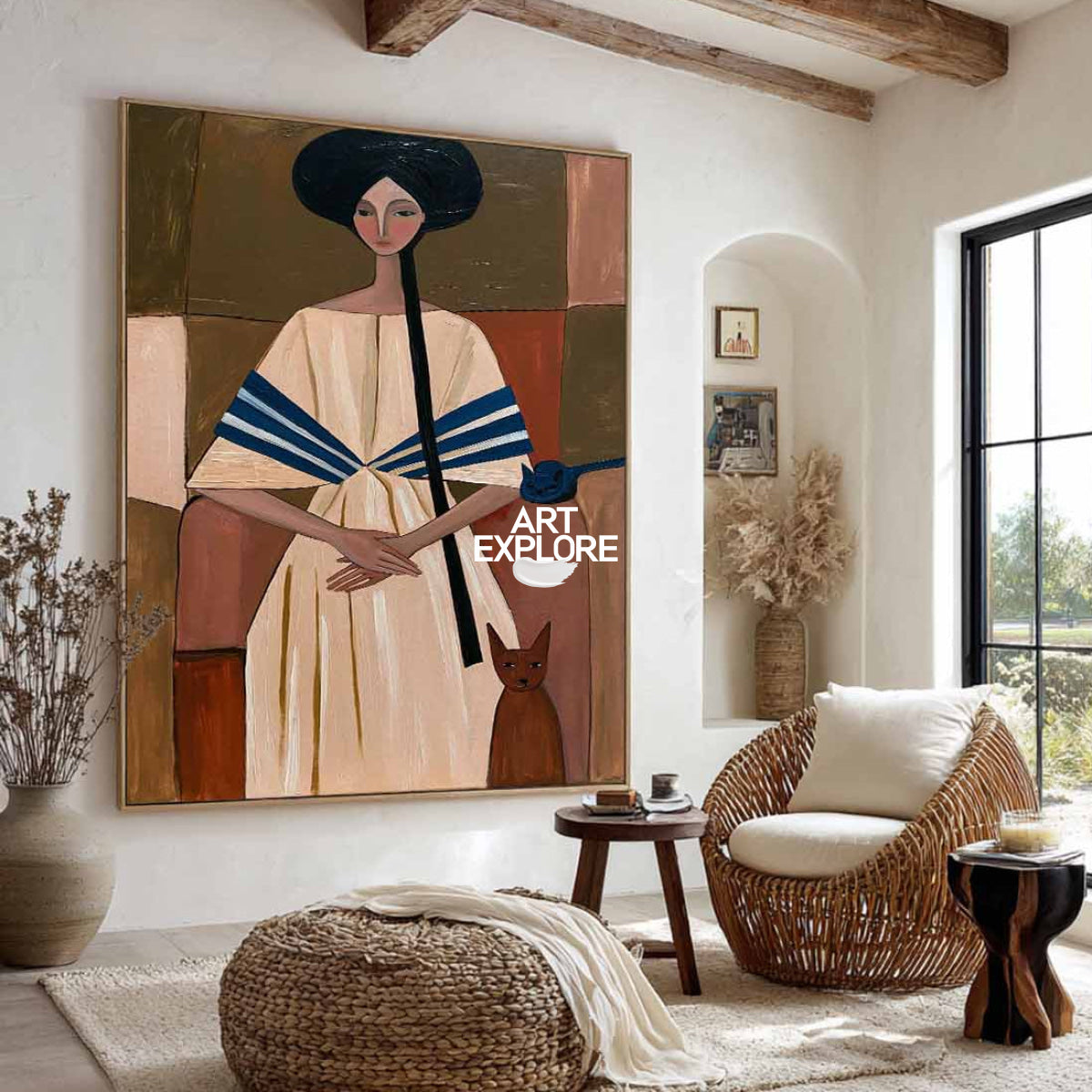 Woman Wall Art #ABAV843