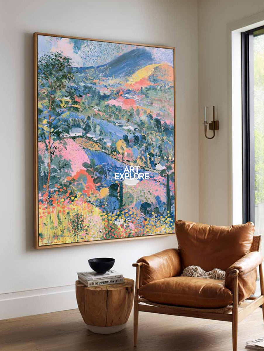 Colorful Landscape Art #ABLV42