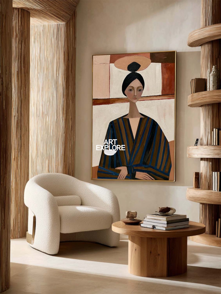 Contemporary Female Portrait #ABAV840