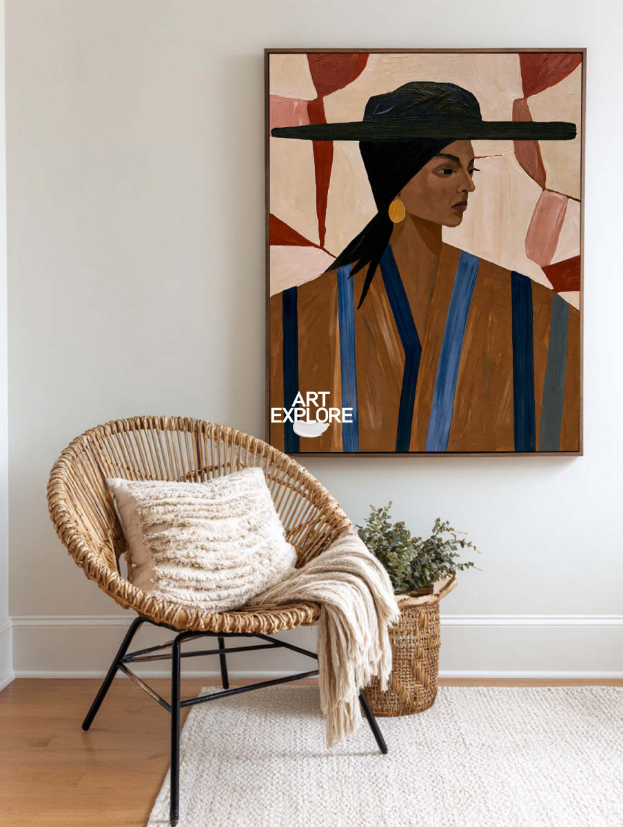 Woman Wall Art #ABAV847