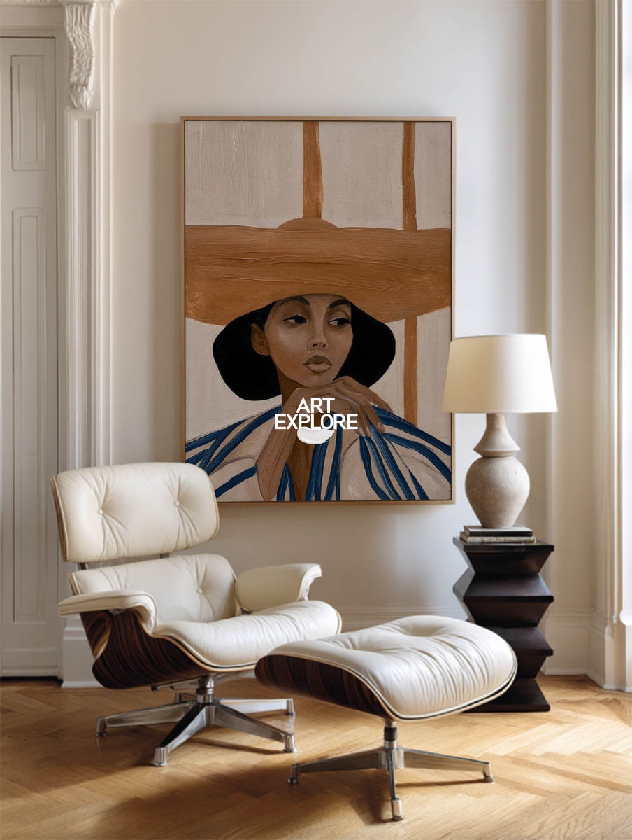 Woman Wall Art #ABAV845
