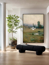 Green Forest Vertical Canvas Art for Living Room & Office | ArtExplore