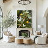 Handmade Bird Still Life Oil Painting – Large Vertical Canvas Wall Art by ArtExplore